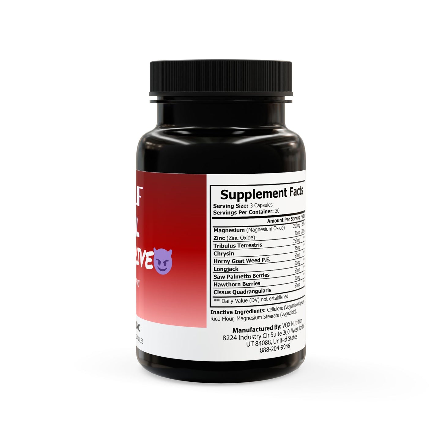 DYLF FUEL Test Boost Supplement (90 Capsules)