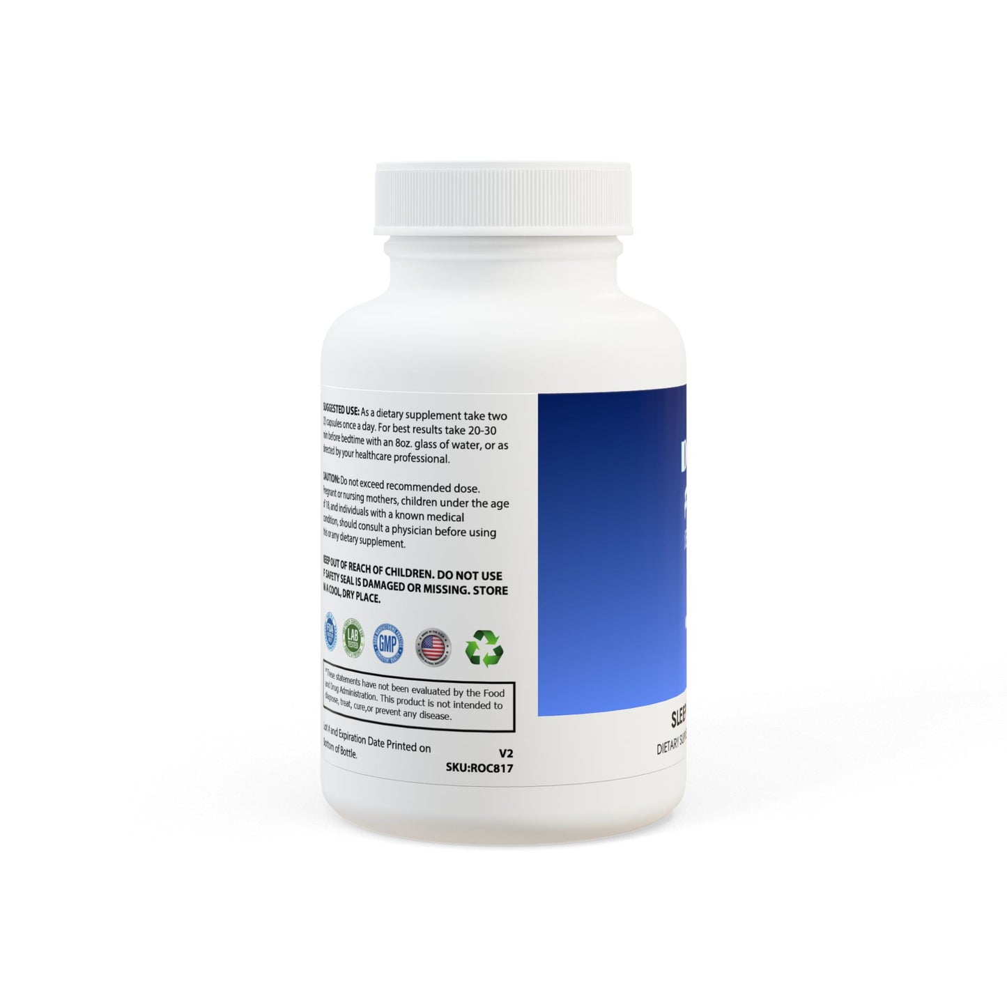 DYLF FUEL DEEP Sleep Supplement (60 Capsules)