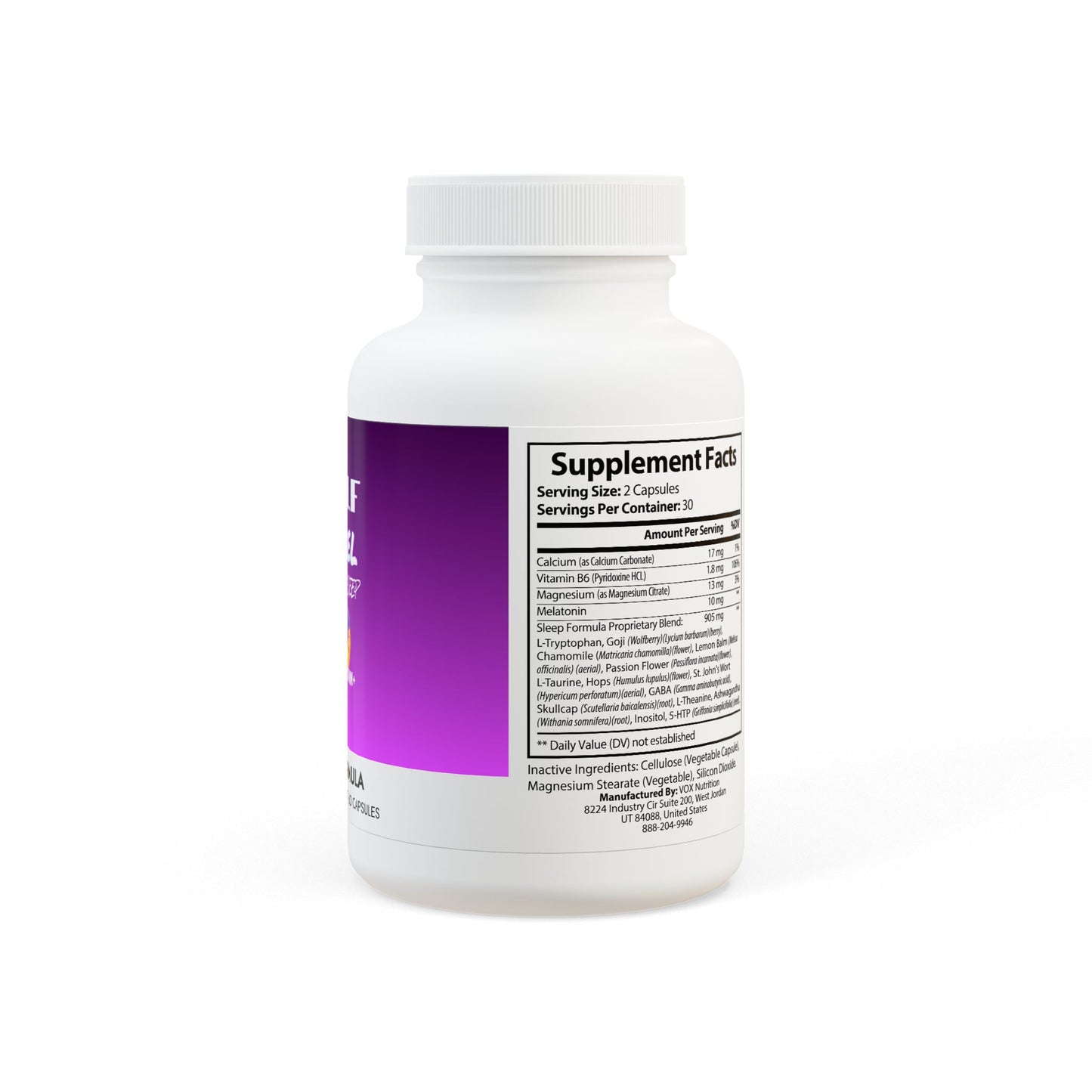 MILF FUEL DEEP Sleep Supplement (60 Capsules)