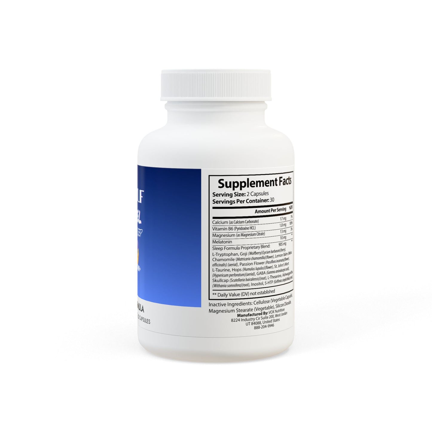 DYLF FUEL DEEP Sleep Supplement (60 Capsules)
