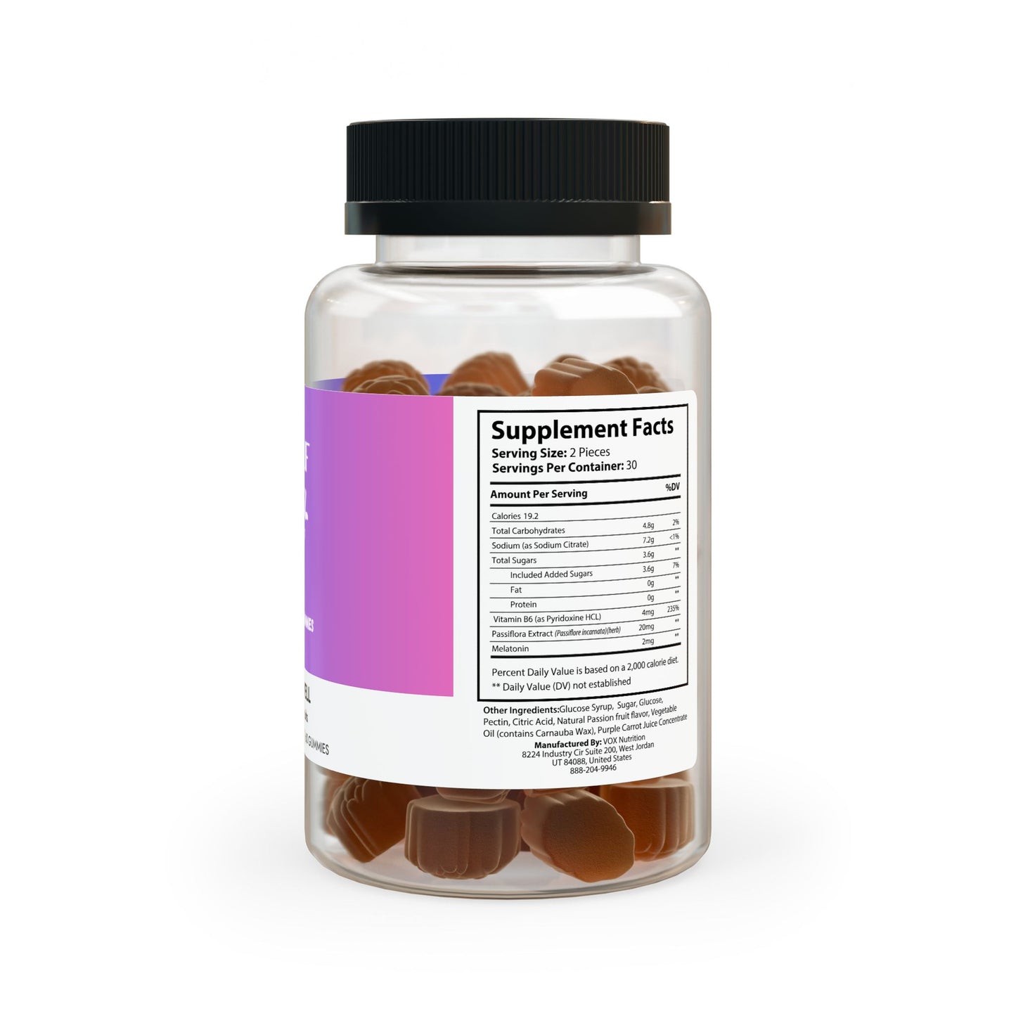 MILF FUEL Melatonin Sleep Well Gummies (60 Gummies)