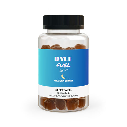 DYLF FUEL Melatonin Sleep Well Gummies (60 Gummies)