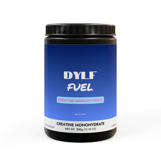 DYLF FUEL Creatine Monohydrate Supplement (300g, 10.58oz)