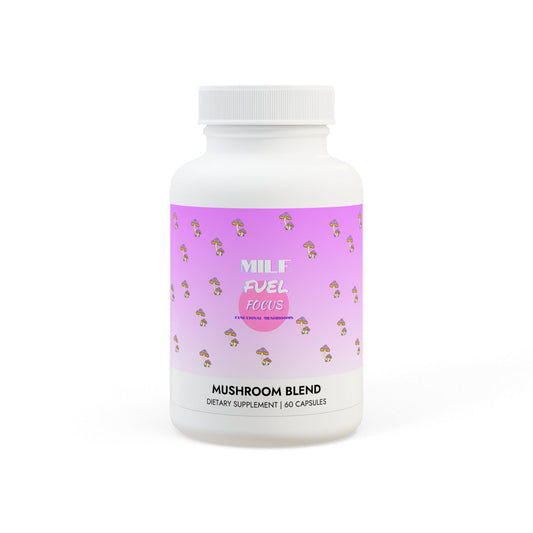 MILF FUEL Functional Mushroom Blend Supplement (60 Capsules)