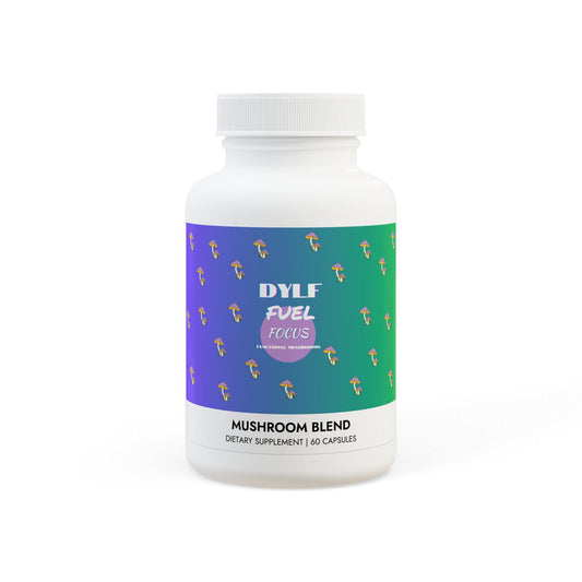 DYLF FUEL Functional Mushroom Blend Supplement (60 Capsules)
