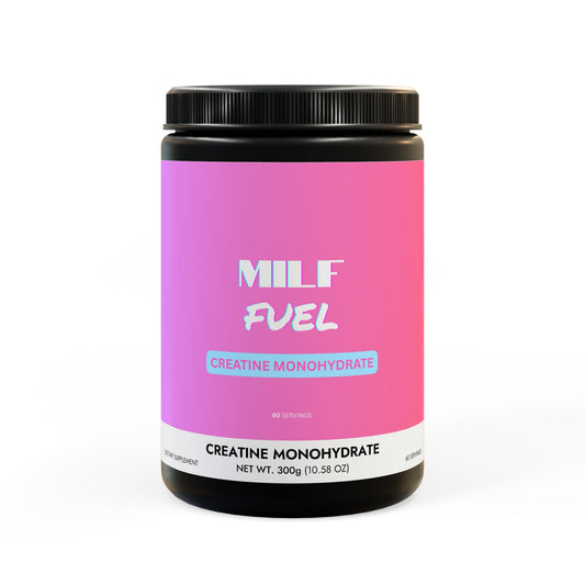 MILF FUEL Creatine Monohydrate Supplement (300g, 10.58oz)