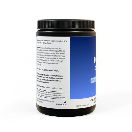 DYLF FUEL Creatine Monohydrate Supplement (300g, 10.58oz)