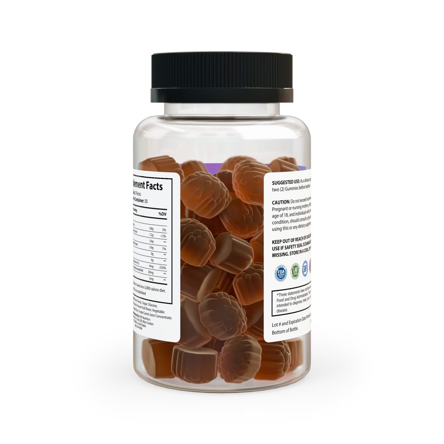 MILF FUEL Melatonin Sleep Well Gummies (60 Gummies)