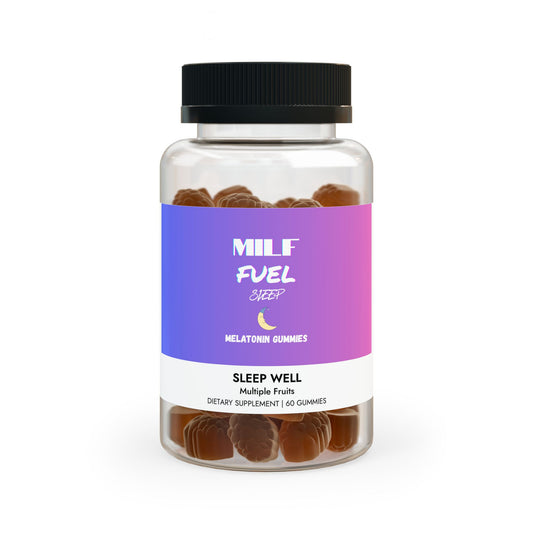 MILF FUEL Melatonin Sleep Well Gummies (60 Gummies)