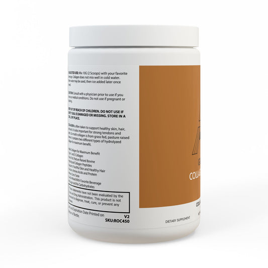 Grass Fed Collagen Peptides Type I & III Supplement (350g, 12.3oz)